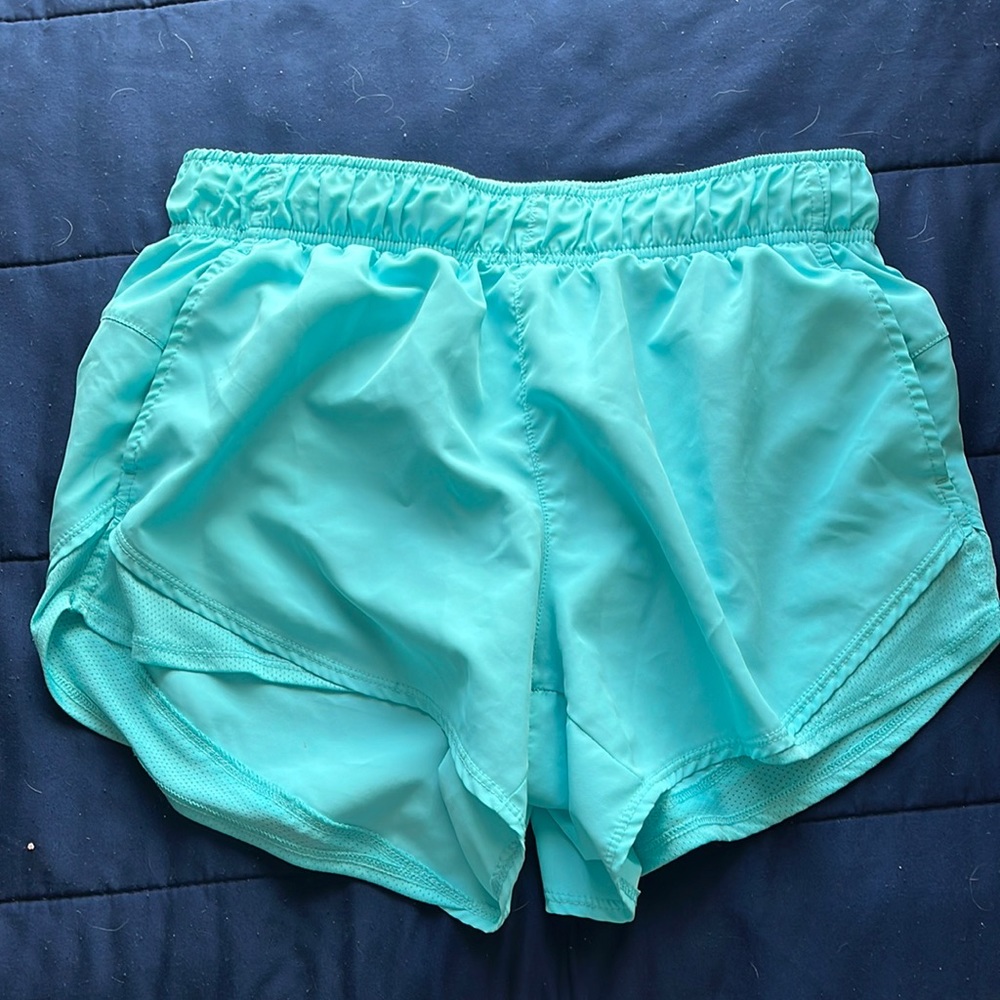 Athletic size S baby blue shorts
